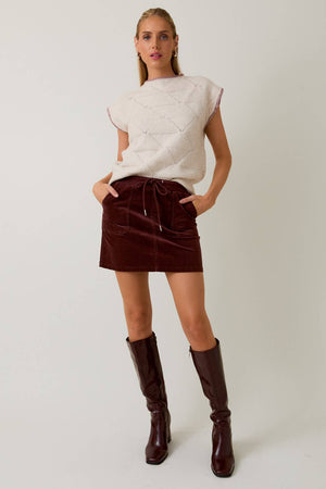 Cozy Corduroy Skirt