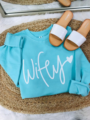 Wifey Puff Sweatshirt