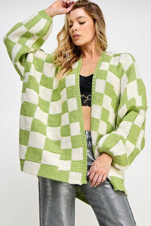 Check Me Out Cozy Oversize Cardigan