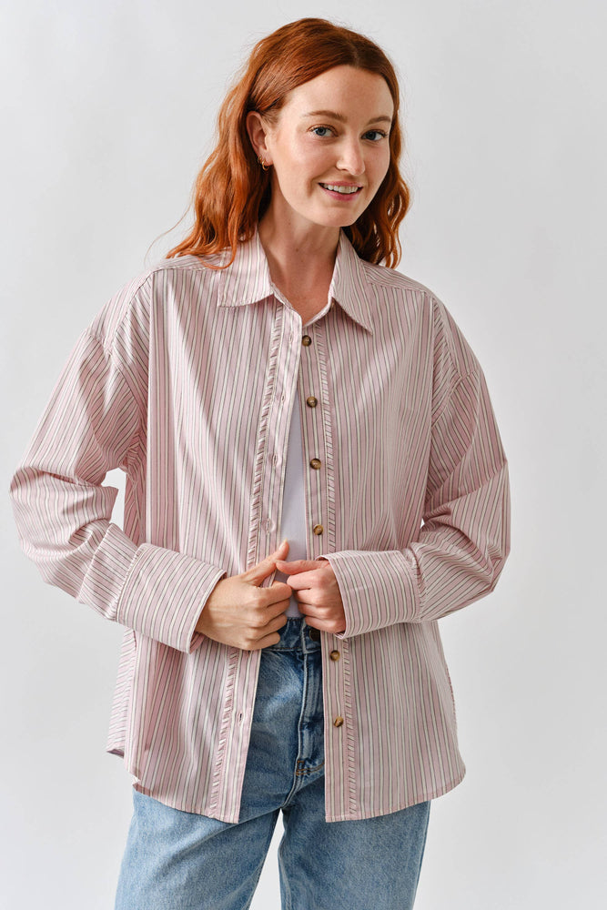 Structured Button Down
