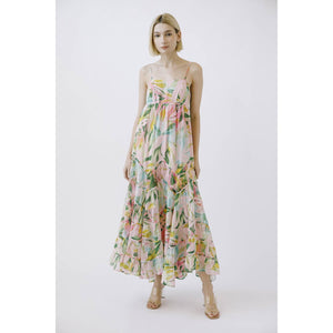 Chevron Garden Path Maxi Dress