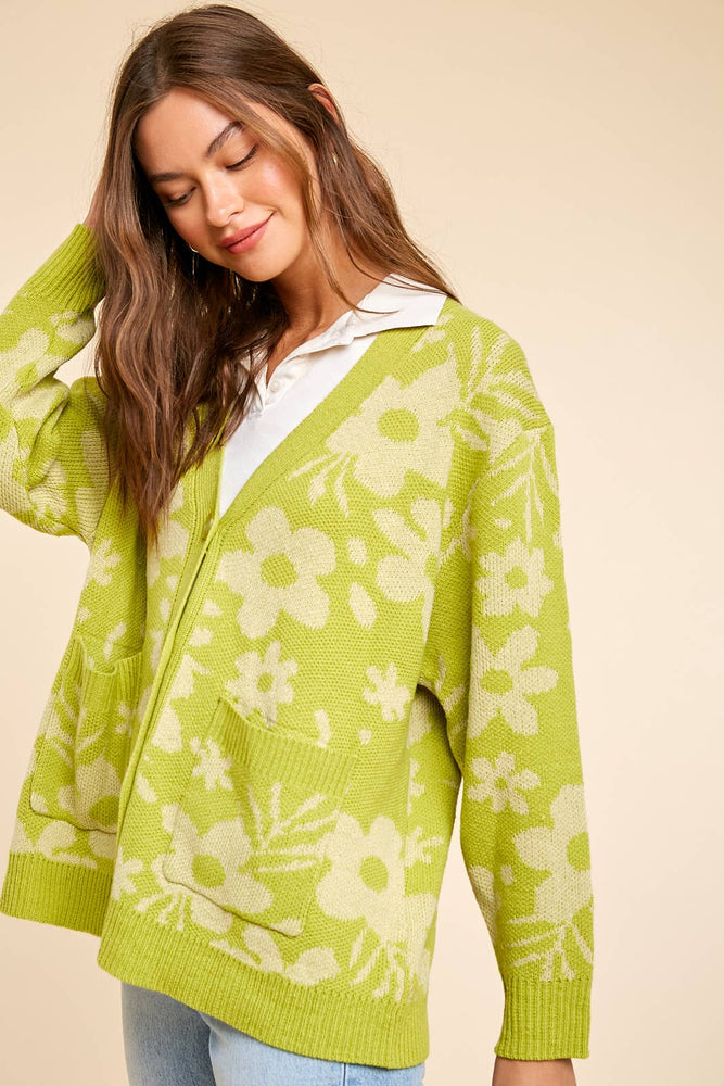 Good Vibes Daisy Cardigan