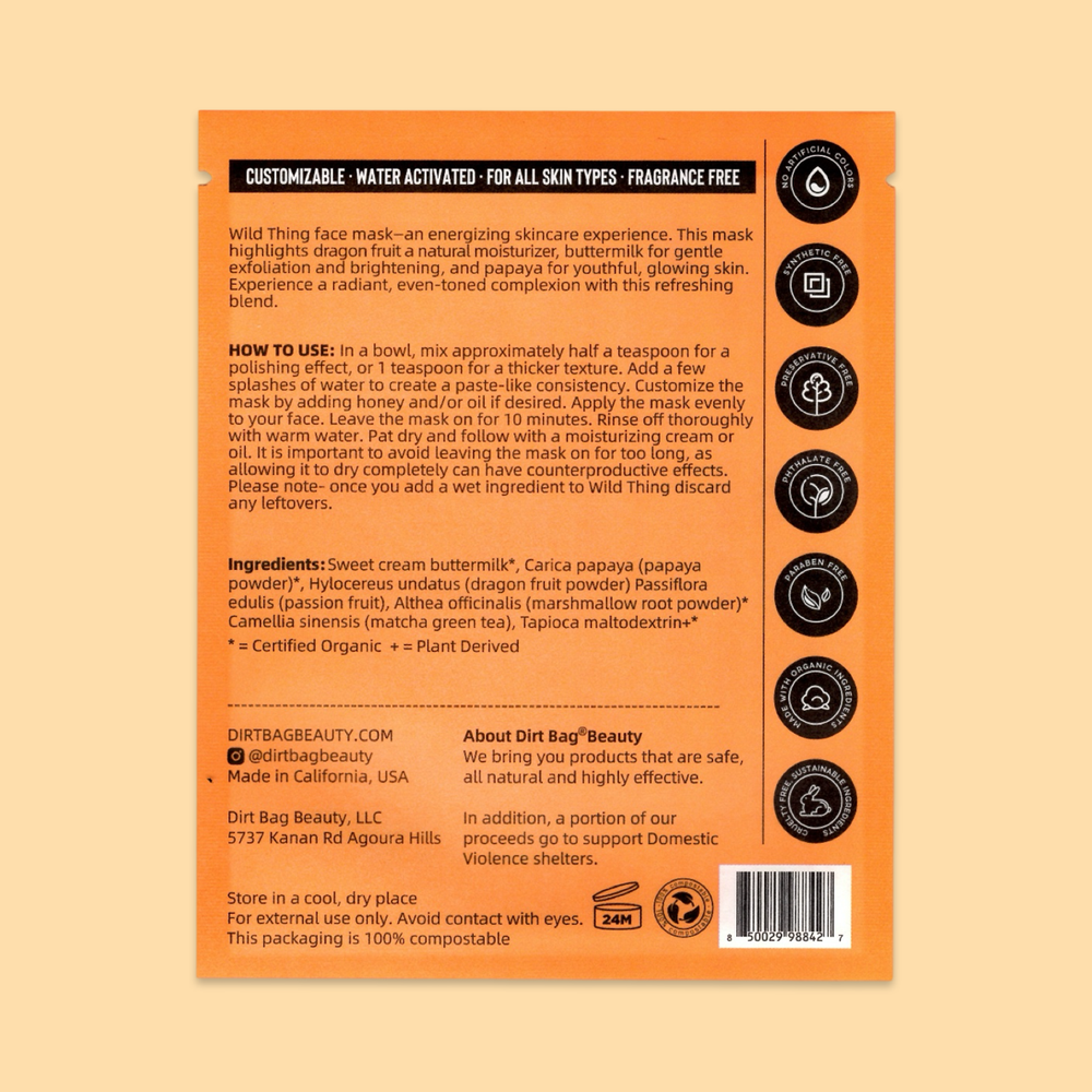 All-Natural Powder Face Mask -Refreshed & Vibrant