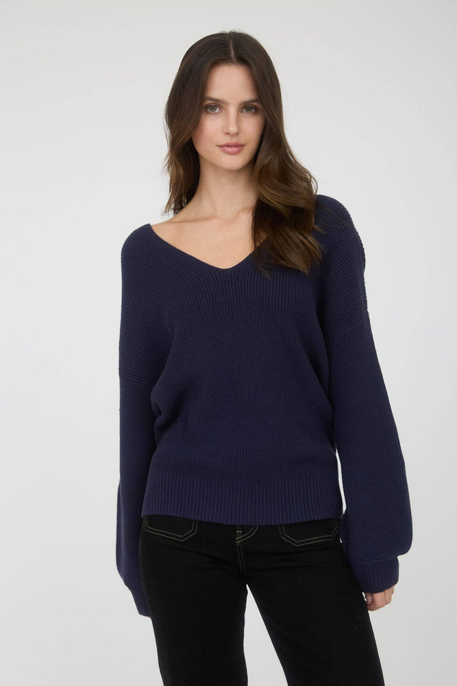 Always Yours Chiffon Bow Sweater