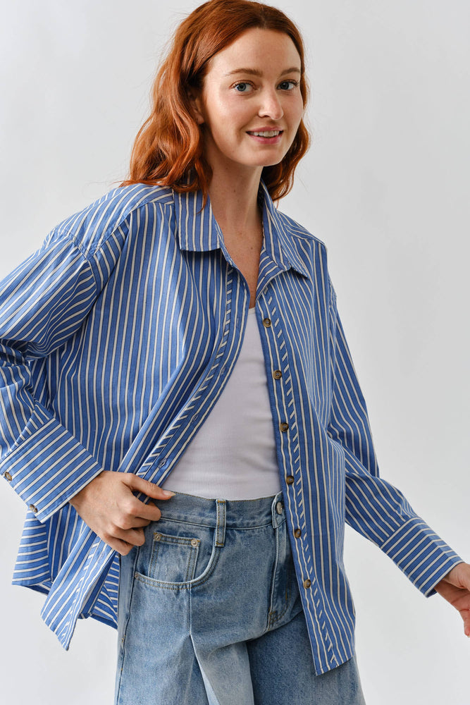 Structured Button Down