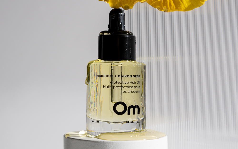 Om - Hibiscus + Daikon Seed Protective Hair Oil