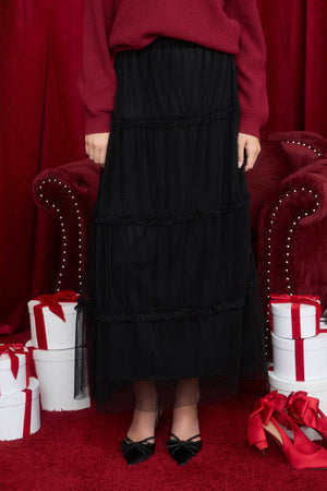 Tulle Dreams Midi Skirt