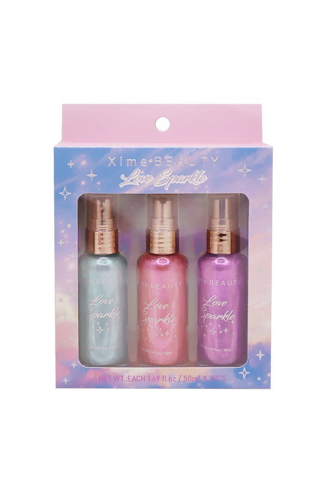 Body Shimmer 3pc Spray Set