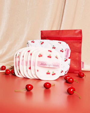 Cherry Crush Set & Makeup Bag