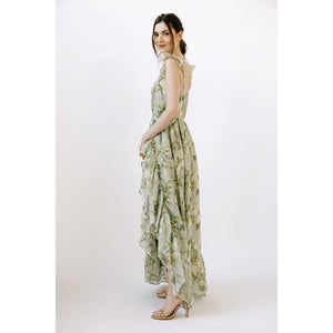 Timeless Garden Floral Midi Dress