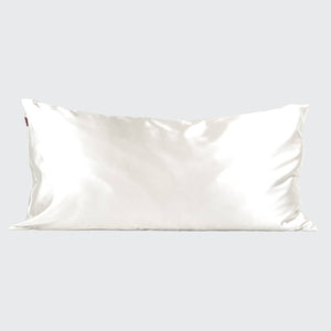 Satin King Pillowcase - Ivory