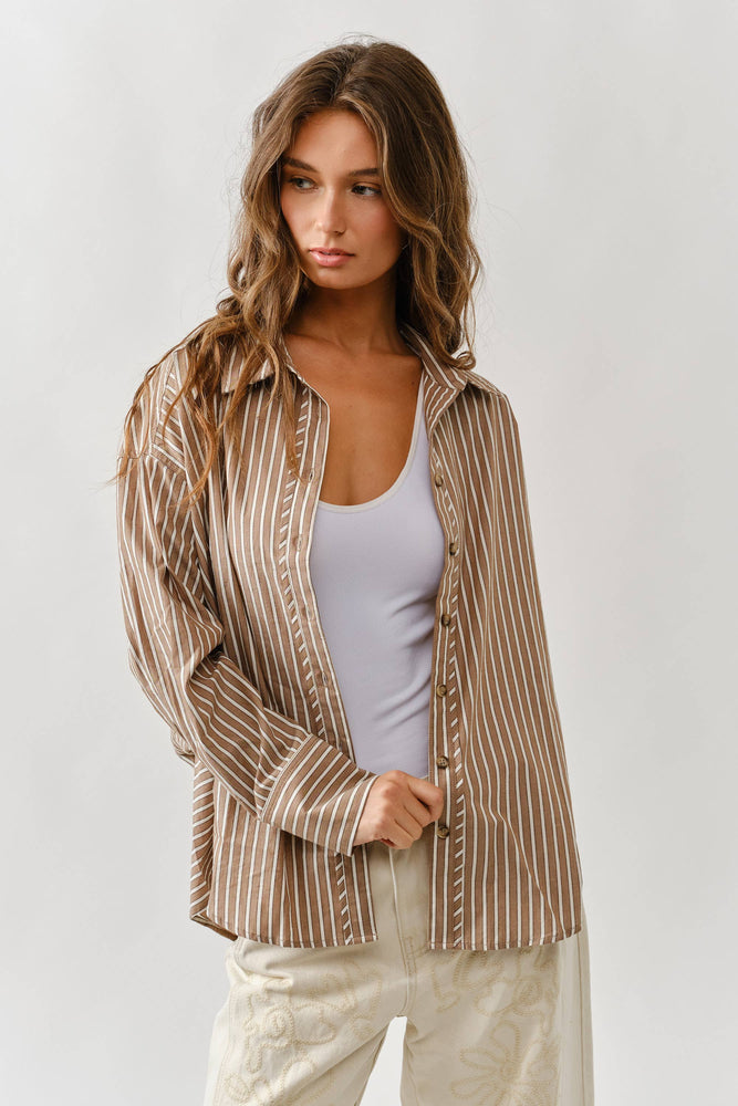 Structured Button Down