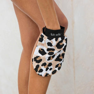 Eco-Friendly Exfoliating Glove - Leopard