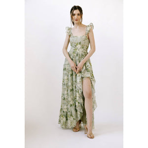 Timeless Garden Floral Midi Dress