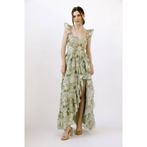 Timeless Garden Floral Midi Dress