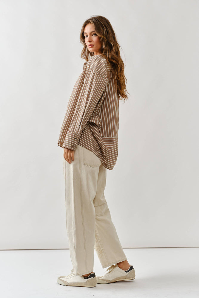 Structured Button Down