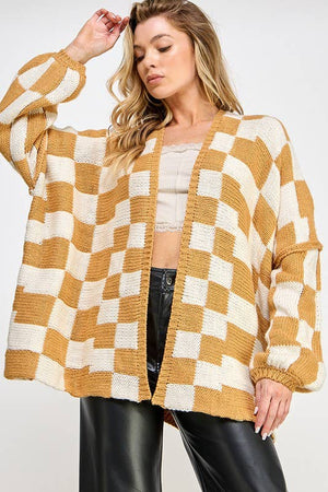 Check Me Out Cozy Oversized Cardigan