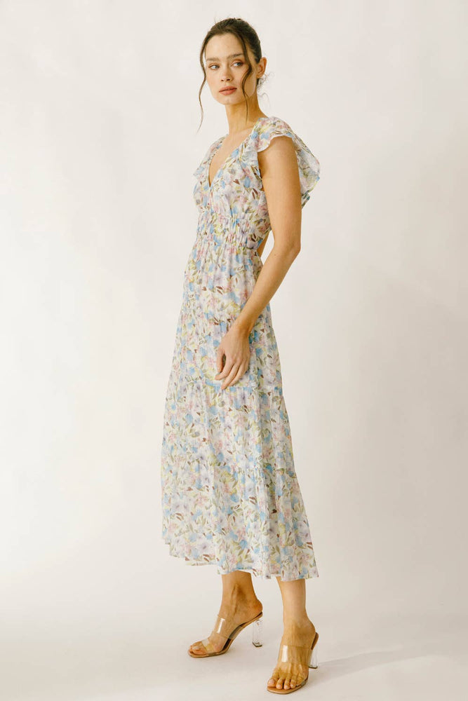 A Little Romance Midi Dress