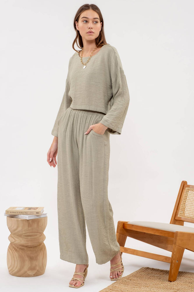 Modern Cafe High Rise Pants