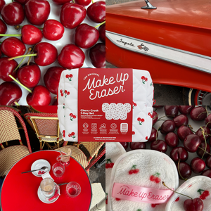 Cherry Crush Set & Makeup Bag