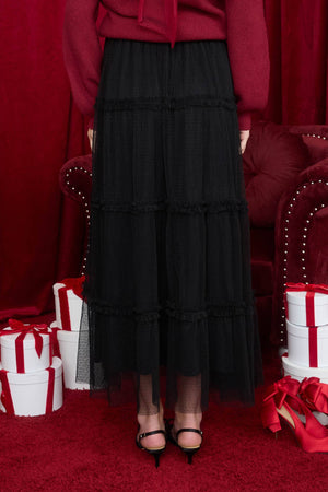 Tulle Dreams Midi Skirt
