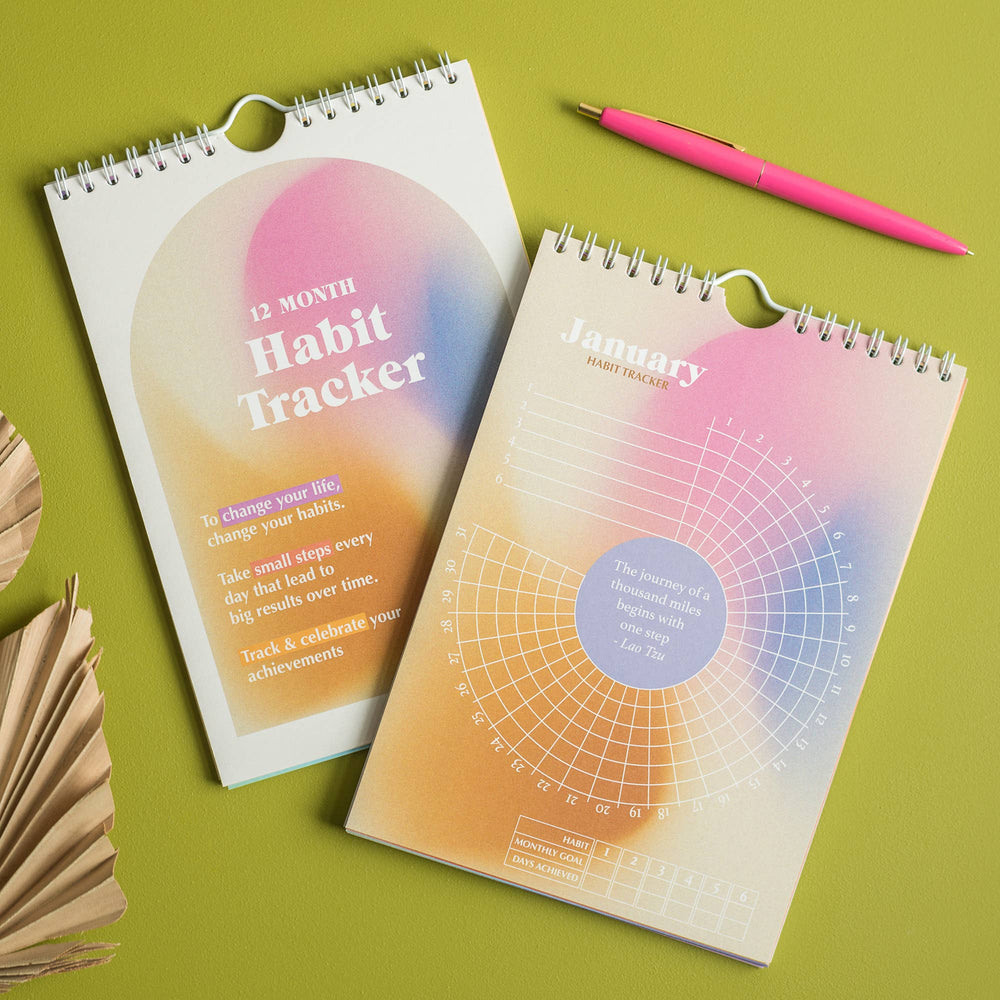 12 Month Goal Planner | Gradients