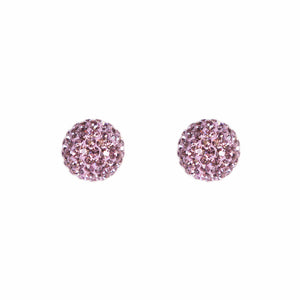 Radiance Studs Dusty Purple